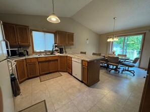 spacious kitchen