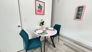 Dining table for 2