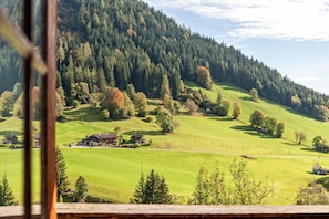Blick von der Unterkunft