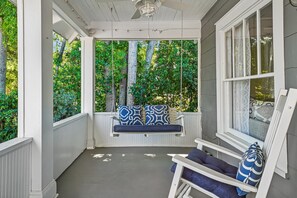 Perfect porch for relaxing!