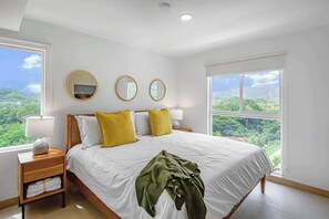 Large bedrooms with lots of natural light