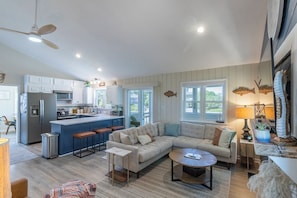 Mid Level Living Area