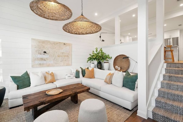 Great Room--featuring oversized Sectional