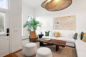 Great Room--featuring gorgeous furnishings, coffee table, and a cozy setting