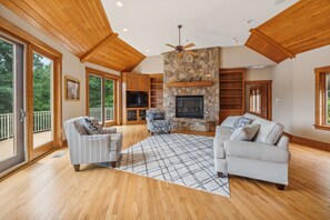 Indoors, Floor, Flooring, Furniture, Living Room