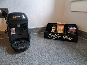 Kaffe och/eller kaffebryggare