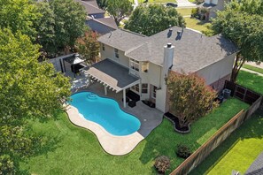 bird's-eye view of the staycation