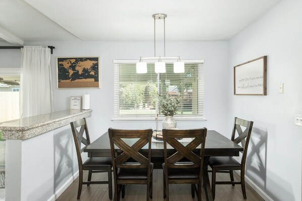 Dining area
