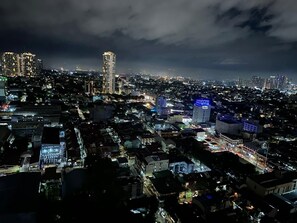 Blick vom Balkon