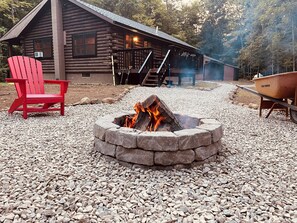 View from the fire pit.
