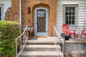You can already feel the charm of this home walking up