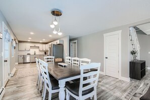 Spacious dining opportunities