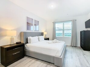 Rest easy in plush comfort with hotel-quality sheets and duvets in every room.