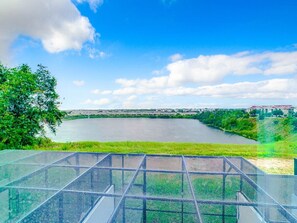 Enjoy tranquil lake views, offering fresh air and a serene atmosphere just steps away.