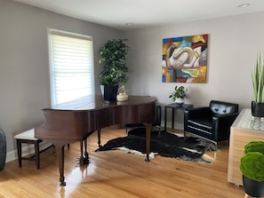 Piano room