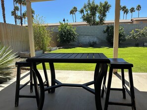 Outdoor dining