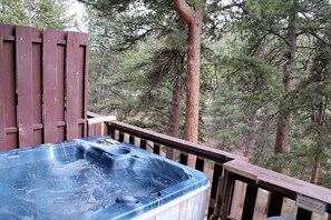 Personal Hot Tub on Deck