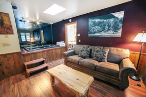 Living Room with Queen Sleeper Sofa