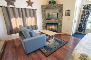 Suite with Gas Fireplace