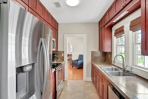 Kitchen with Stainless Steel Appliances