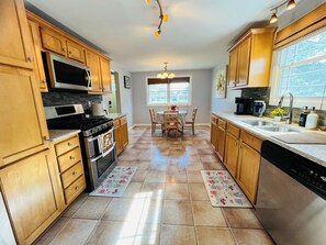 Kitchen and dining