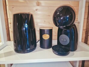 Kaffe och/eller kaffebryggare