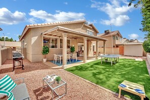 Book your stay at Stella Vacation Villa and experience the perfect blend of relaxation and entertainment in a stunning, renovated space that feels just like home.