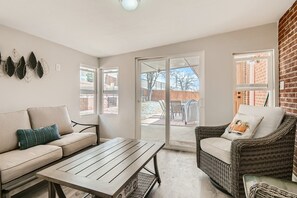 Additional sunroom.