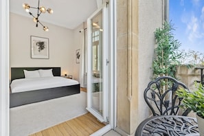Enjoy direct access to a private balcony from your bedroom—ideal for soaking up the fresh air and scenic views.