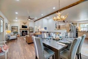 Dining Area | Wood-Burning Stove