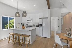 Kitchen and dining room