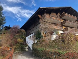 Our apartment is on the 2nd floor on the left with the wrap-around balcony
