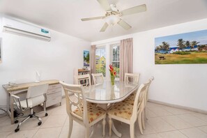 Dining room and work desk