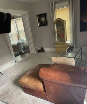 Relax in the comfortable living room
