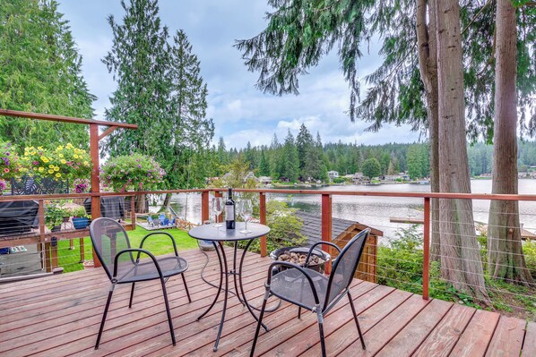 Snohomish Vacation Rental | 1BR | 1BA | Steps Required | 1,100 Sq Ft