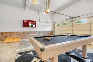 Enjoy some friendly competition over a game of Pool or Ping Pong.