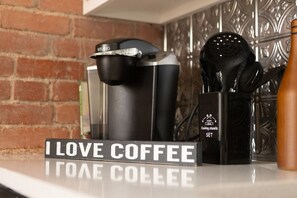 Coffee and/or coffee maker