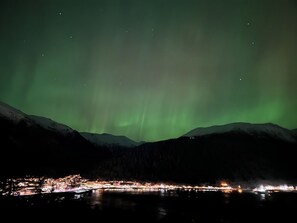 Northerlights viewable seasonally 