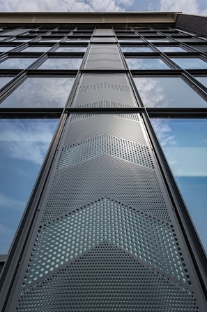 Overnatningsstedets facade
