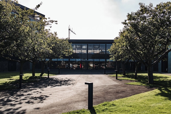 Overnatningsstedets facade