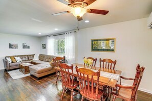 Dining Area | Free WiFi | Single-Story Property