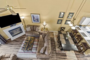 Recliner, Sleeper Sofa, Loveseat, Dining Room Seating for 8 - View from the Loft