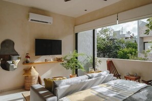 Living Area & Balcony