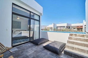 Private Terrace with Pool & Outdoor Furniture