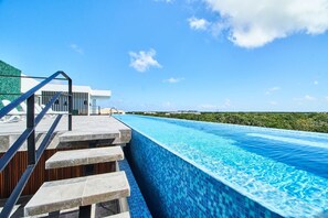 Community Rooftop Pool with Panoramic Views