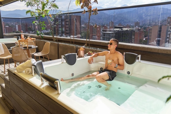 Bubbelpool utomhus