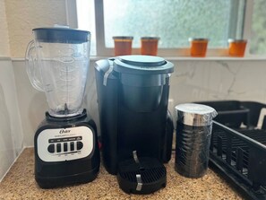 Kaffe och/eller kaffebryggare