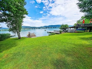 Body Of Water, Natural Landscape, Landscape, Bank, Cloud, Lake, Coastal And Oceanic Landforms, Lawn, Coast, Reservoir