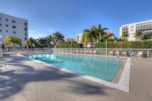 Meet your neighbors and make new friends at the heated community pool and sundeck.