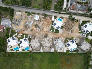 Villa 1 is located immediately to the security gate and has unobstructed access